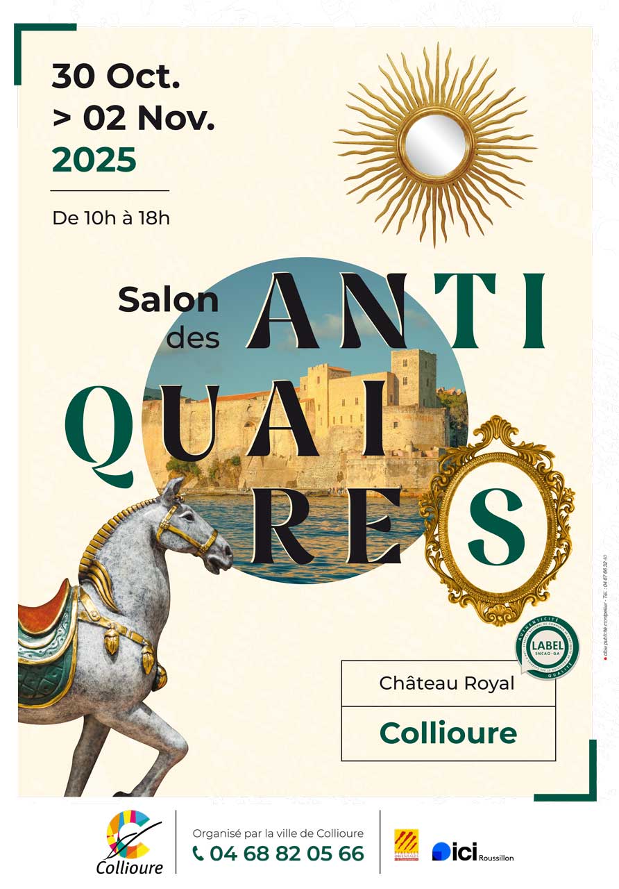 AFFICHE AUTOMNE ANTIQUAIRE A3 JUILLET25