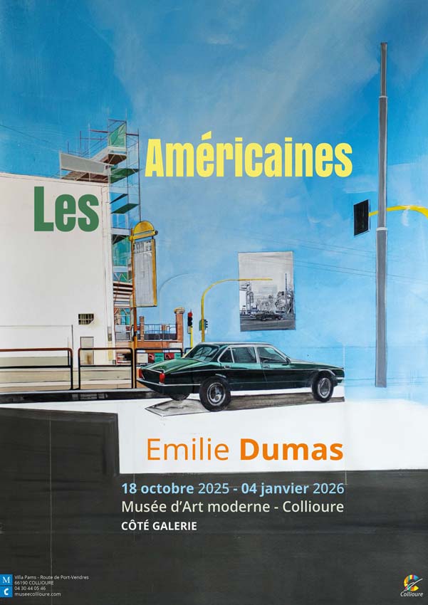 Affiche Les Américaines musée Collioure JPEG
