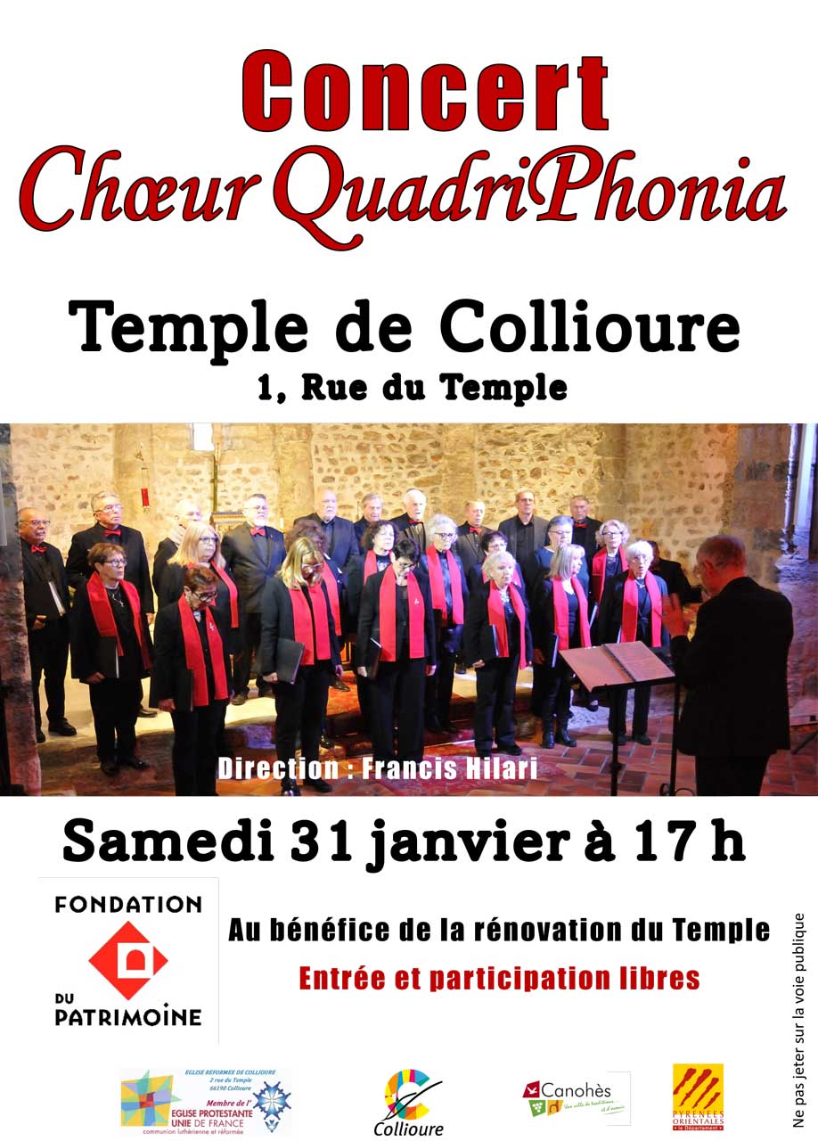 Affiche Concert Collioure 31