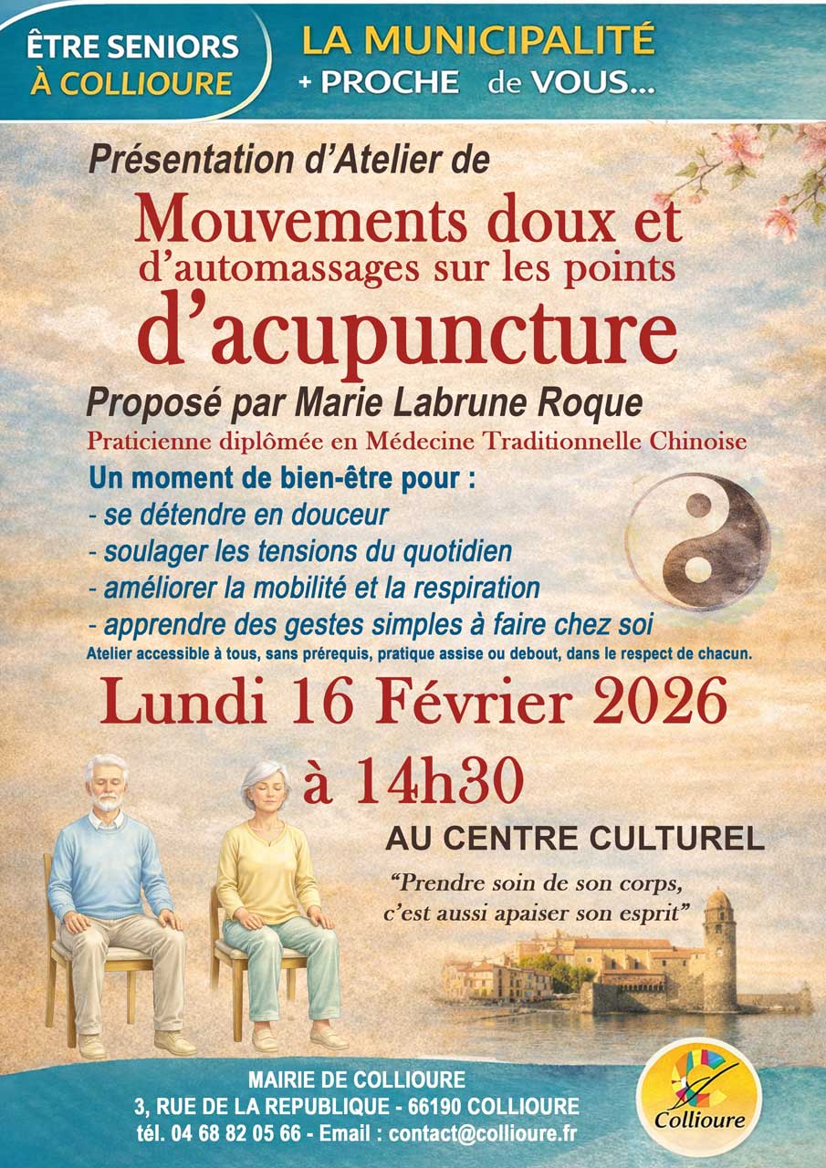Conférence Mouvements d'Acupuncture
