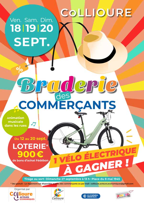 Affiche Collioure Braderie2 Septembre2026