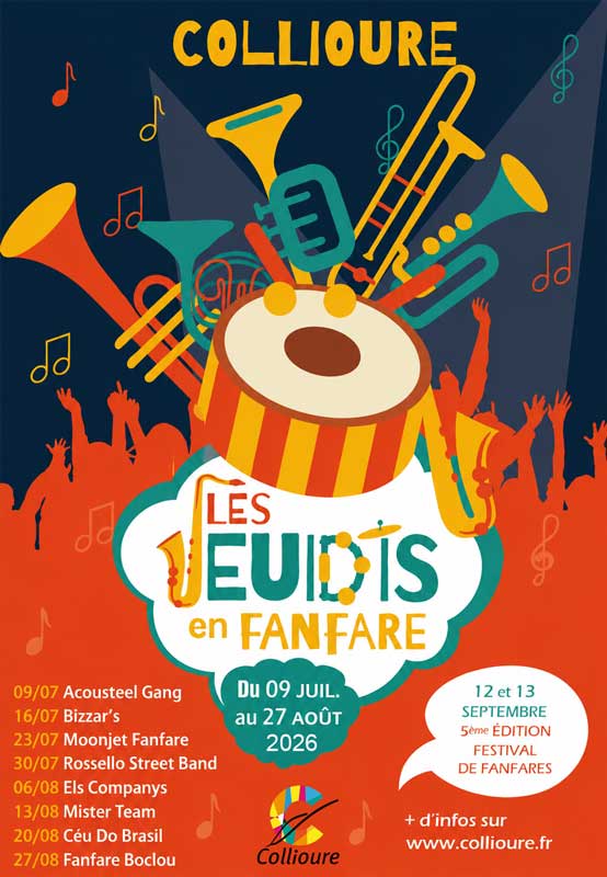 Affiche Les Jeudis Fanfare