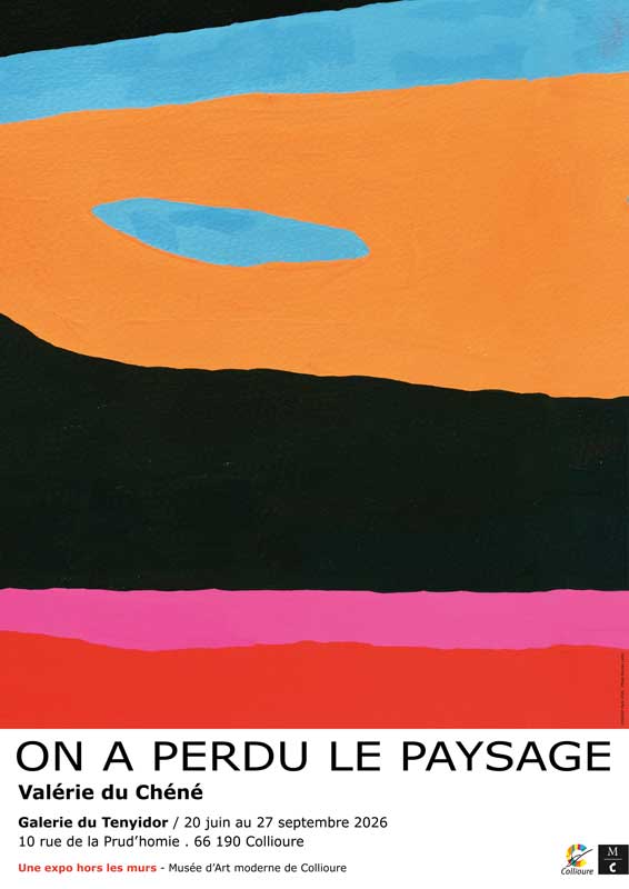 Affiche On a perdu le paysage Galerie du Tenyidor