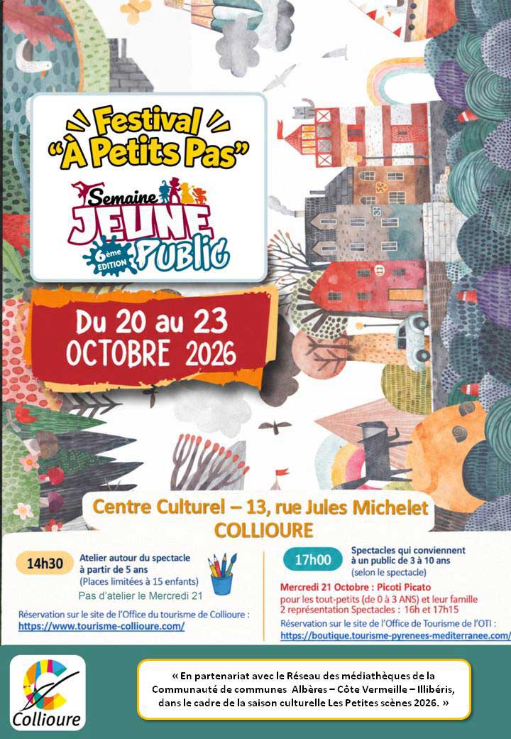 Affiche FESTIVAL à PETITS PAS