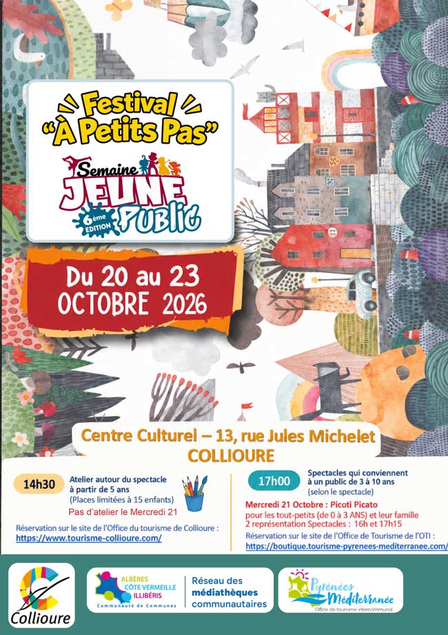 Affiche FESTIVAL à PETITS PAS